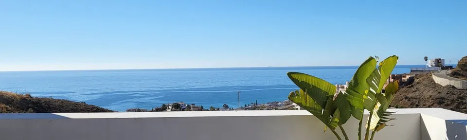 Uitzicht over Torrox en de zee